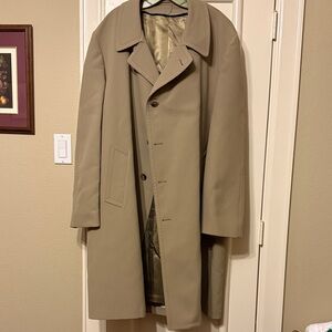 London Fog Men's Beige Trench Coat